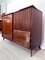 Mid-Century Italian Teak Wood Sideboard with Bar Cabinet attributed to Vittorio Dassi, 1950s, Image 3