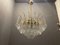 Lámpara de araña grande de cristal de Murano de La Murrina, años 70, Imagen 1