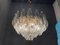 Lámpara de araña grande de cristal de Murano de La Murrina, años 70, Imagen 12