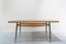 Mid-Century Italian Table in Teak with Metal Legs and Black Laminated Glass, 1950 2