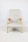 Silla vintage beige de Edmund Homa, años 70, Imagen 2