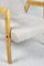 Vintage Beige Chair by Edmund Homa, 1970s 5