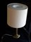 3-Flame Table Lamp with Gilt Metal Foot, 1970s, Image 3