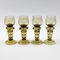 Antique Hand Blown Glass Wine Glasses from Roemer, Germany, 1880-1900s, Set of 4, Image 1