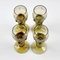 Copas de vino antiguas de vidrio soplado de Roemer, Alemania, 1880-1900. Juego de 4, Imagen 7