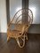 Mid-Century Peacock Lounge Chair in Rattan and Bamboo by Rohé Noordwolde, 1950s 6