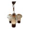 Lámpara de techo de Toni Zuccheri para Mazzega, Imagen 14