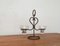 Danish Candleholder in Metal and Glass, 1960s 1