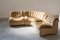 Semi-Circle Modular Sofa by F. Ili Carloni, 1970, Set of 3 1