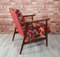 Model B-7727 Armchair with Poppies Fabric, Poland, 1960s 5