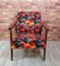 Model B-7727 Armchair with Poppies Fabric, Poland, 1960s 8