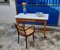 Vintage Italian Kitchen Table with Marble Top, 1940s 5