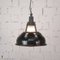 Black Industrial Ceiling Light, 1960s 2