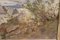 Animated Landscape by River, 1800s, Oil on Canvas, Framed, Image 9