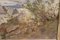 Paysage Animé par River, 1800s, Huile sur Toile, Encadrée 9