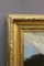 Animated Landscape by River, 1800s, Oil on Canvas, Framed, Image 5