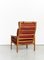 Capella Lounge Chair and Ottoman by Illum Wikkelsø for Niels Eilersen, 1960s, Set of 2 17