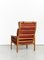 Capella Lounge Chair and Ottoman by Illum Wikkelsø for Niels Eilersen, 1960s, Set of 2, Image 17