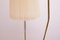 Floor Lamp with Off-White Shade, 1950s, Image 6