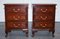 Brass Inlaid Anglo Indian Bedside Tables, 1970s, Set of 2, Image 4