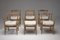 Fumay Dining Armchairs by Guillerme et Chambron for Votre Maison, France, 1960s, Set of 6, Image 1