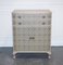 Hand Painted Chest of Drawers from Waring & Gillow with William Morris Wallpaper, 1930s, Image 6