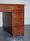 Twin Pedestal Partners Desk with Drawers from M. Hayat & Bros LTD, Image 17