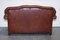 Vintage Brown Leather Hump Back 2-Seater Sofa from Laura Ashley 16