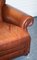 Vintage Brown Leather Hump Back 2-Seater Sofa from Laura Ashley 11