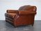 Vintage Brown Leather Hump Back 2-Seater Sofa from Laura Ashley 7