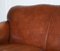 Vintage Brown Leather Hump Back 2-Seater Sofa from Laura Ashley, Image 12