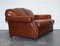 Vintage Brown Leather Hump Back 2-Seater Sofa from Laura Ashley 6
