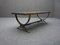 Mid-Century Coffee Table in Cast Iron & Marble, 1960s 2