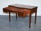 Edwardian Stamped Brown Leather Sheraton Desk from Maple & Co., 1900s, Image 3