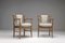 Fumay Dining Armchairs by Guillerme et Chambron for Votre Maison, 1960s, Set of 2, Image 1