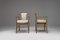 Fumay Dining Armchairs by Guillerme et Chambron for Votre Maison, 1960s, Set of 2 3