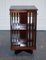 Edwardian Inlaid Sheraton Revival 2-Tier Revolving Bookcase 3