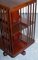 Edwardian Inlaid Sheraton Revival 2-Tier Revolving Bookcase 11