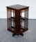 Edwardian Inlaid Sheraton Revival 2-Tier Revolving Bookcase 13