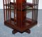 Edwardian Inlaid Sheraton Revival 2-Tier Revolving Bookcase 10