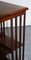 Drehbares Sheraton Revival Bücherregal aus Edwardianischem Stil mit Intarsien 8