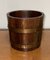 Edwardian Oak Bucket with Brass Braces from R A Lister & Co., 1900s 5