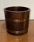 Edwardian Oak Bucket with Brass Braces from R A Lister & Co., 1900s 4