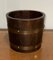 Edwardian Oak Bucket with Brass Braces from R A Lister & Co., 1900s 2