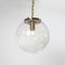 Large Art Glass Ball Ceiling Light from Kamenický Šenov, Former Czechoslovakia, 1970s, Image 6