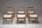 French Fumay Dining Armchairs by Guillerme & Chambron for Votre Maison, 1960s, Set of 8, Image 3