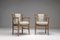 French Fumay Dining Armchairs by Guillerme & Chambron for Votre Maison, 1960s, Set of 8 7