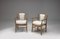 French Fumay Dining Armchairs by Guillerme & Chambron for Votre Maison, 1960s, Set of 8, Image 8