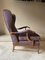 Italian Armchair with Velvet Backrest by Paolo Buffa, 1940s, Image 3