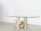 Travertine Dining Table attributed to Willy Ballez, 1970s, Image 10